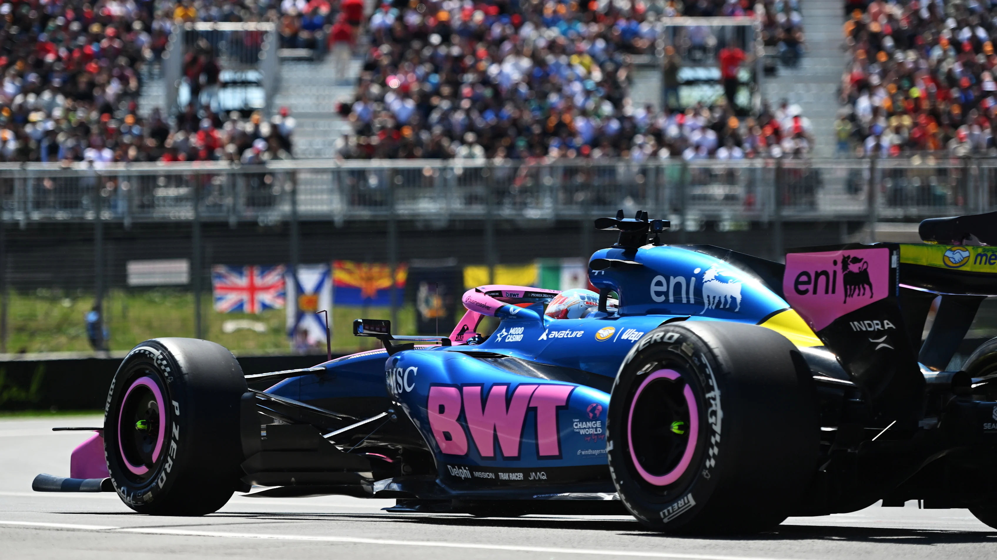MONTREAL, QUEBEC - MAY 22: Pierre Gasly of France driving the (10) Alpine F1 A526 Mercedes on track during practice ahead of the F1 Grand Prix of Canada at Circuit Gilles-Villeneuve on May 22, 2026 in Montreal, Quebec. (Photo by Rudy Carezzevoli/Getty Images)