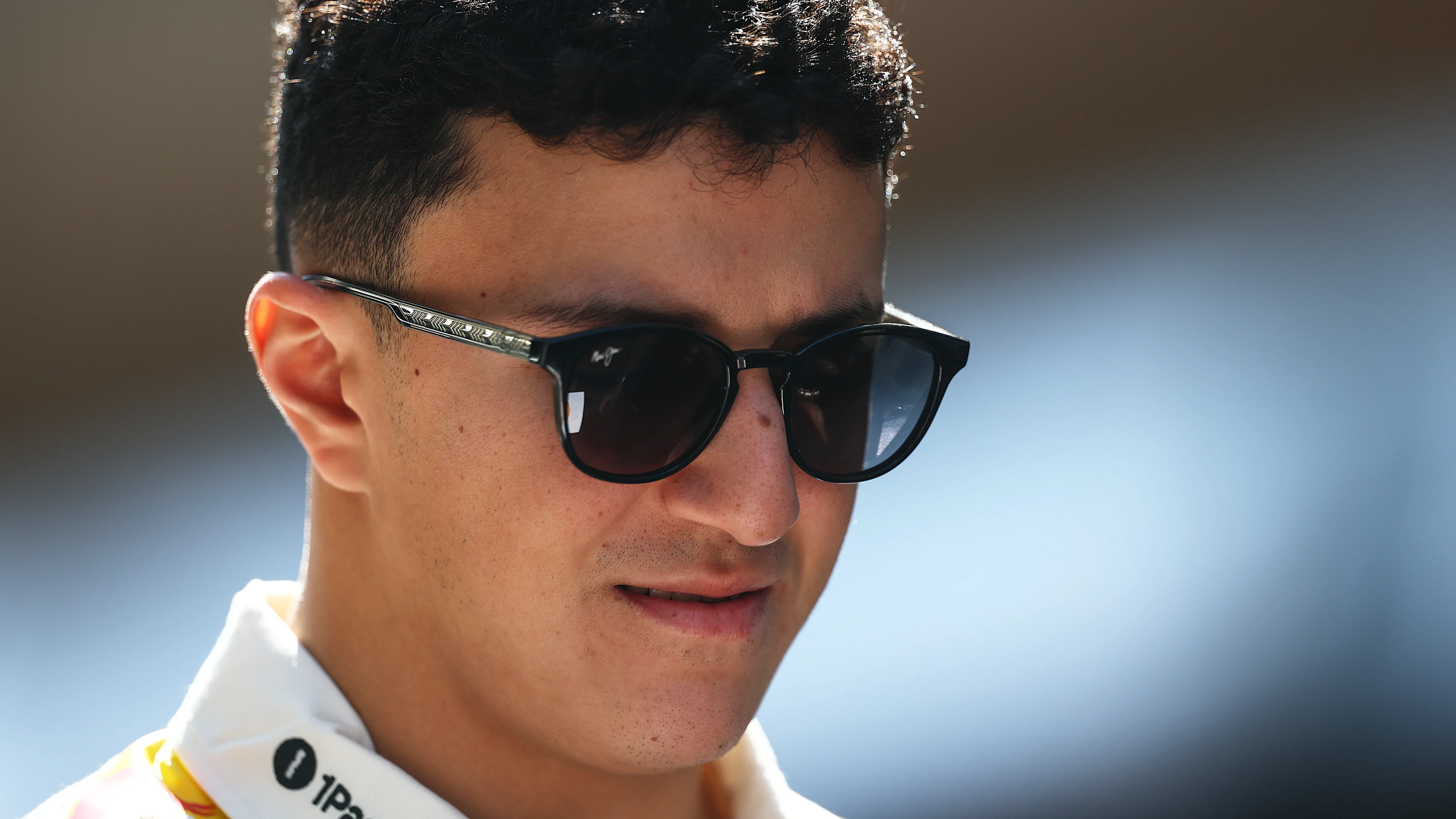 AUSTIN, TEXAS - OCTOBER 22: Isack Hadjar of France and Oracle Red Bull Racing arrives in the