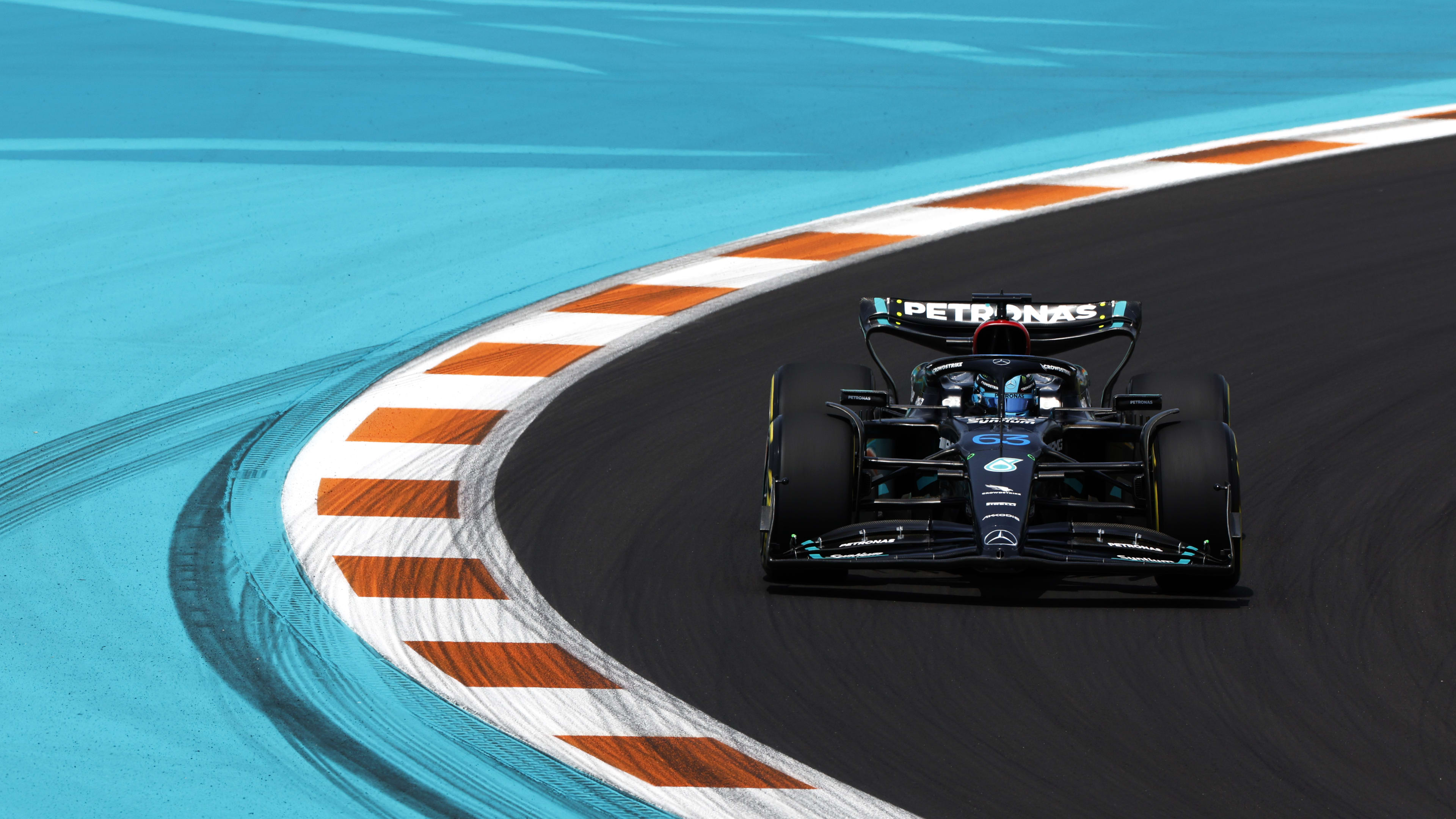 FP1: Russell heads Mercedes 1-2 in opening practice session of the Miami Grand Prix