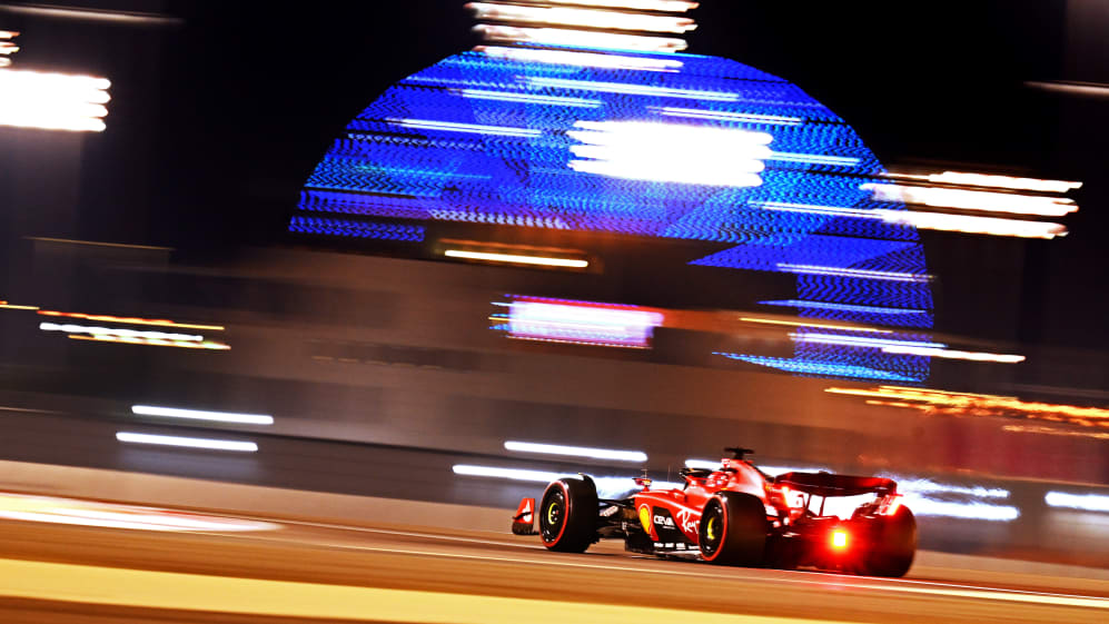 BAHRAIN, BAHRAIN - MARCH 03: Charles Leclerc of Monaco driving the (16) Ferrari SF-23 on track