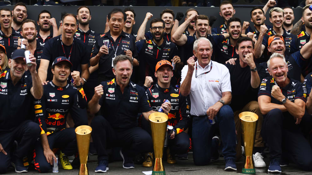 SPIELBERG, AUSTRIA - JULY 02: Race winner Max Verstappen of the Netherlands and Oracle Red Bull