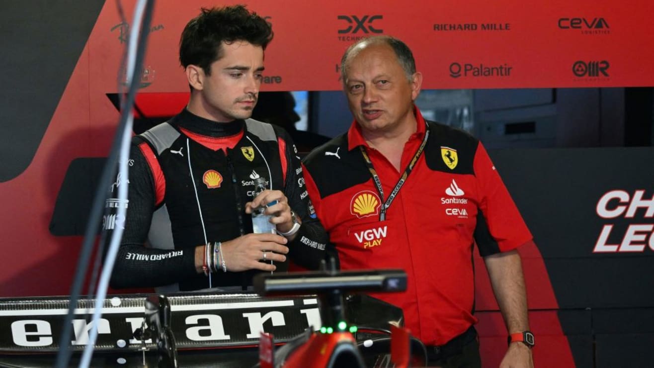 Leclerc admits Ferrari had to ‘reset’ their targets for 2023 after first race of the season