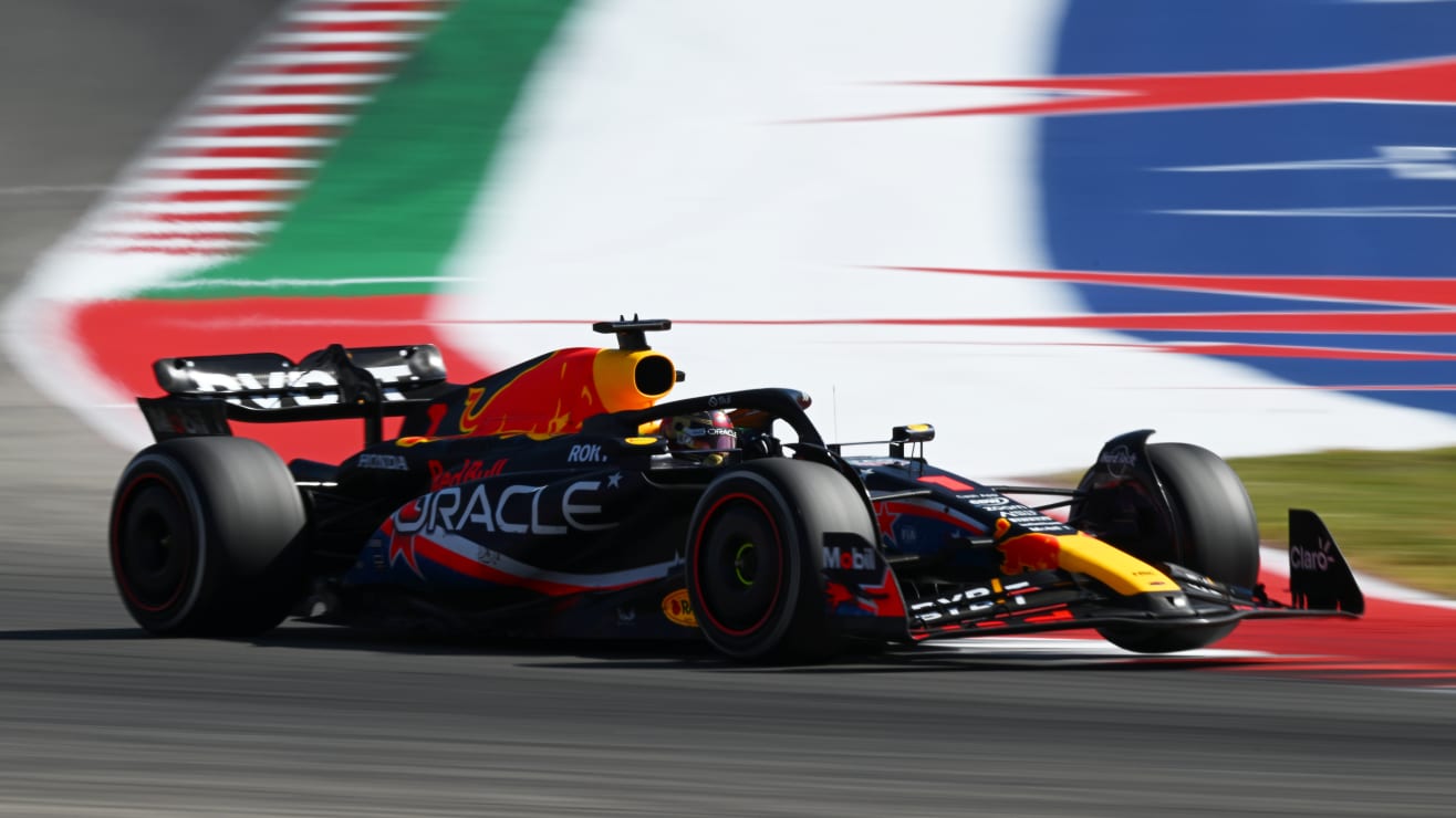 Verstappen holds off charging Hamilton to claim 50th F1 victory at the United States GP