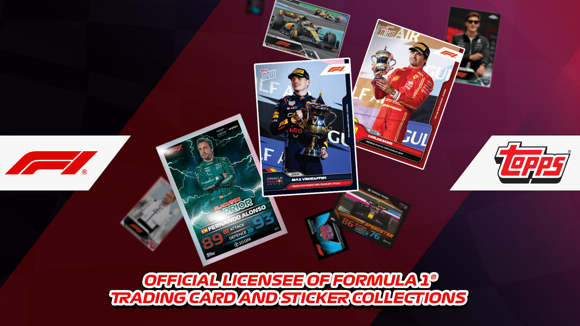 F1 and Topps announce exclusive long-term renewal