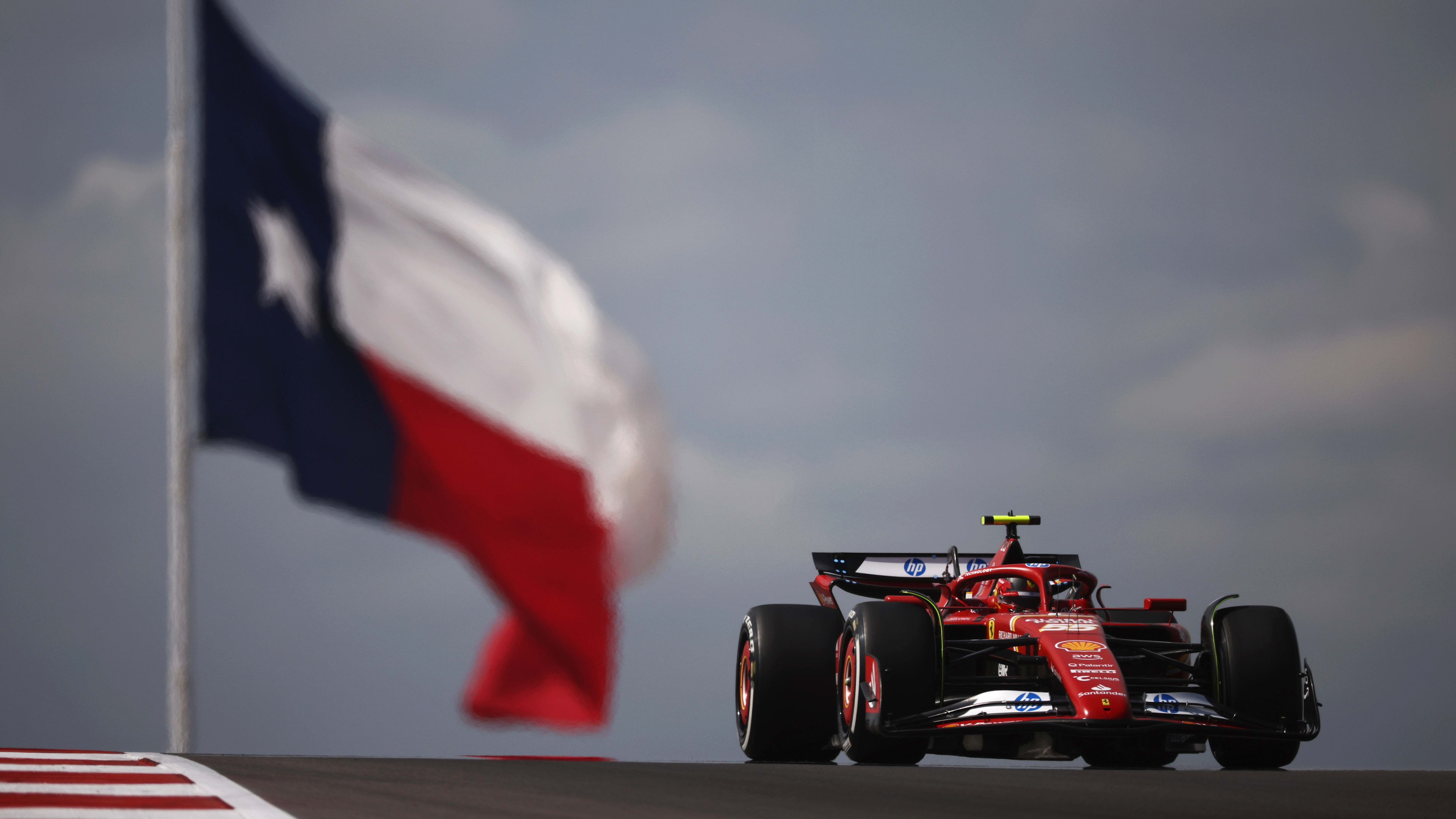 Informe y aspectos más destacados del Gran Premio de EE. UU. de la FP1 de 2024: Carlos Sainz lidera a su compañero de equipo en Ferrari, Charles Leclerc, en la única sesión de práctica del GP de EE. UU. cuando regresa el formato Sprint