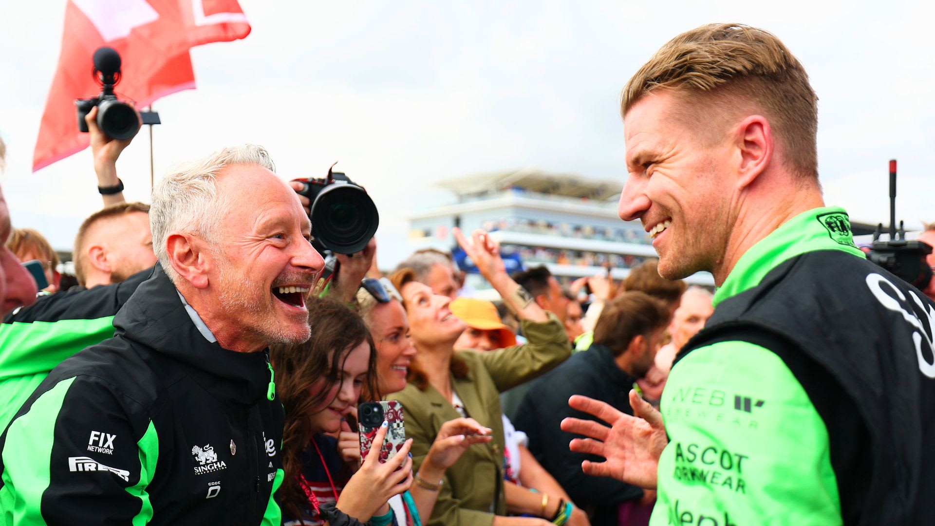 Wheatley hails Hulkenberg’s ‘overdue podium'