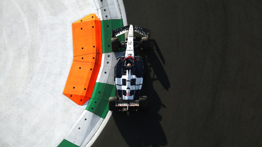 JEDDAH, SAUDI ARABIA - MARCH 17: Nyck de Vries of Netherlands driving the (21) Scuderia AlphaTauri