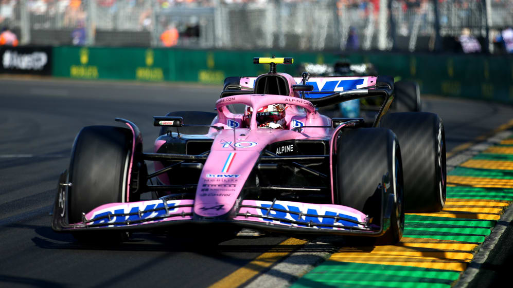 MELBOURNE, AUSTRALIA - APRIL 02: Pierre Gasly of France driving the (10) Alpine F1 A523 Renault on