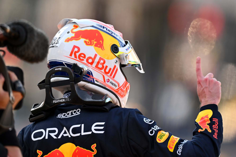 MONTE-CARLO, MÓNACO - 27 DE MAYO: Max Verstappen, calificador de pole position de Holanda y Oracle