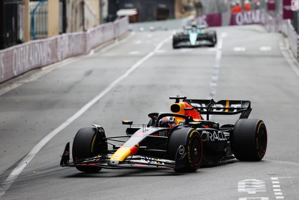 MONTE-CARLO, MÓNACO - 28 DE MAYO: Max Verstappen de Holanda conduciendo el (1) Oracle Red Bull