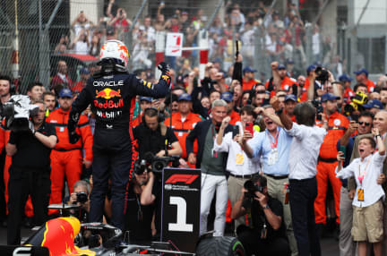 Monaco Grand Prix: Max Verstappen overcomes Fernando Alonso to win rain-hit  race as Lewis Hamilton takes fourth - Eurosport