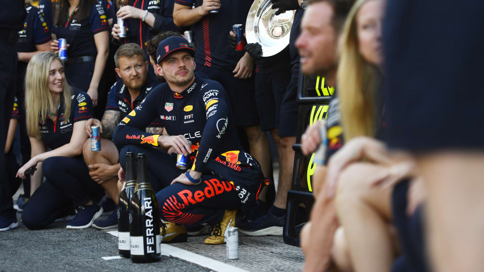 BARCELONA, SPAIN - JUNE 04: Race winner Max Verstappen of the Netherlands and Oracle Red Bull