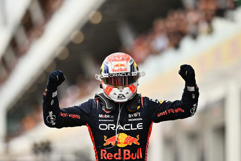 MONTREAL, QUEBEC - JUNE 18: Race winner Max Verstappen of the Netherlands and Oracle Red Bull