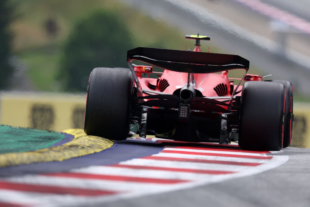 SPIELBERG, AUSTRIA - JUNE 30: Carlos Sainz of Spain driving (55) the Ferrari SF-23 on track during