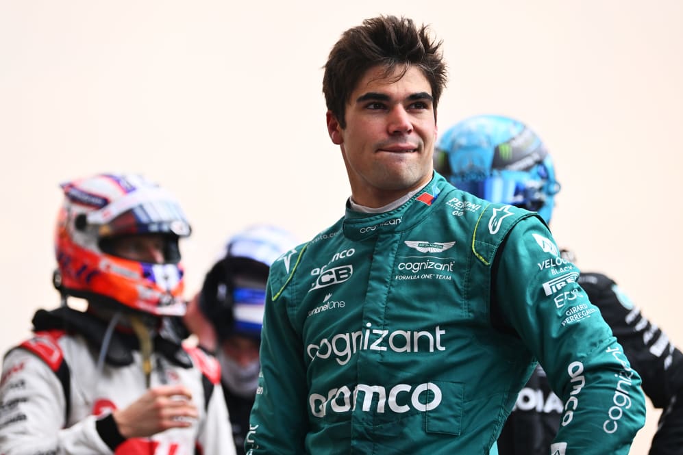 SPA, BELGIUM - JULY 30: 9th Placed Lance Stroll of Canada and Aston Martin F1 Team reacts following