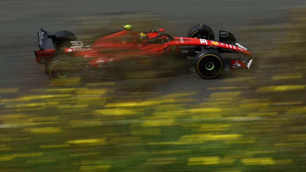 ZANDVOORT, NETHERLANDS - AUGUST 25: Robert Shwartzman of Israel driving the (39) Ferrari SF-23 on