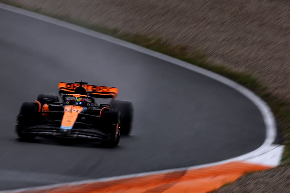 ZANDVOORT, NETHERLANDS - AUGUST 26: Oscar Piastri of Australia driving the (81) McLaren MCL60