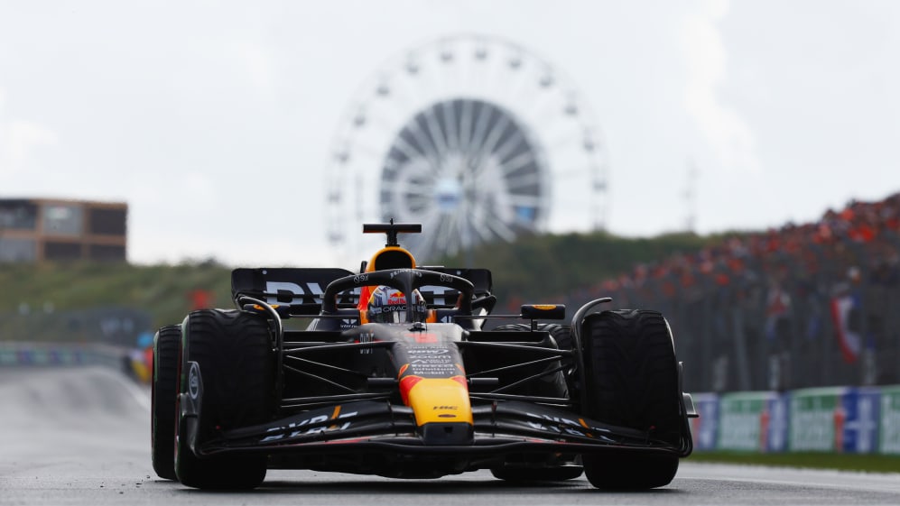 ZANDVOORT, NETHERLANDS - AUGUST 27: Race winner Max Verstappen of the Netherlands driving the (1)