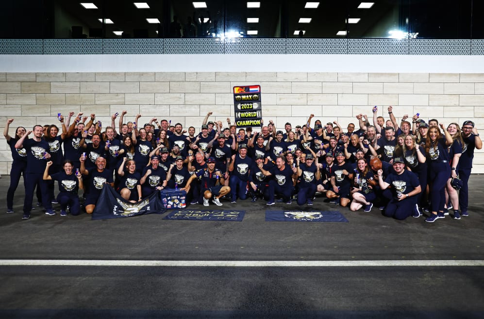 LUSAIL CITY, QATAR - OCTOBER 07: 2023 F1 World Drivers Champion Max Verstappen of the Netherlands