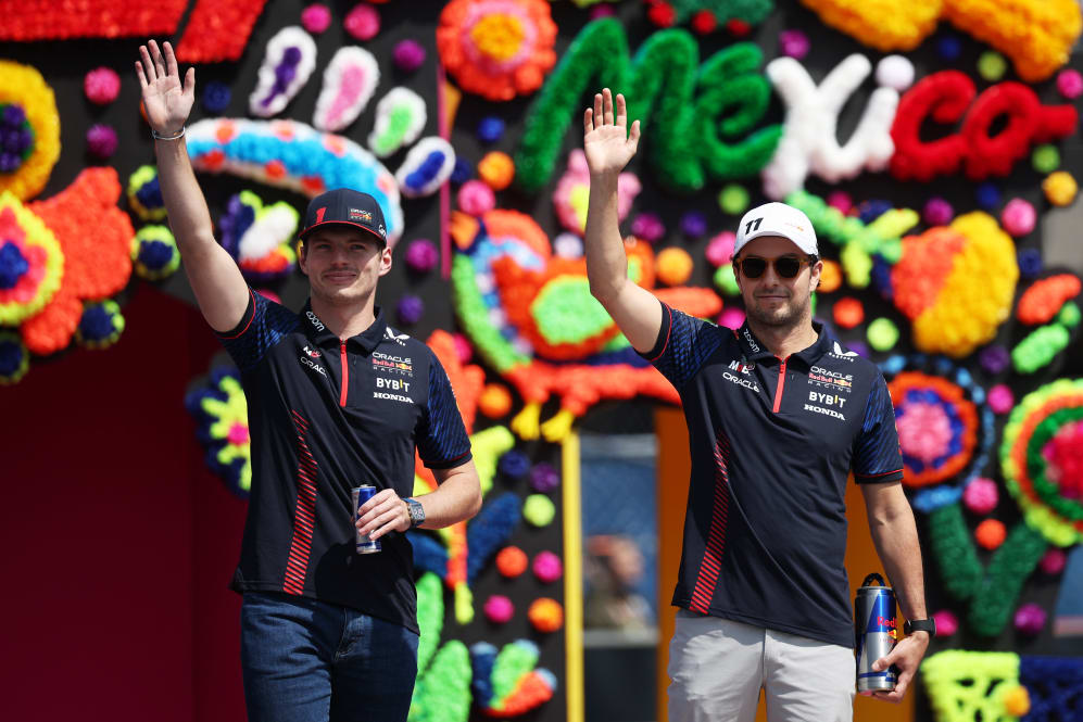 CIUDAD DE MÉXICO, MÉXICO - 29 DE OCTUBRE: Max Verstappen de Holanda y Oracle Red Bull Racing y