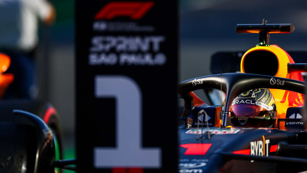 Verstappen wins Sao Paulo sprint race