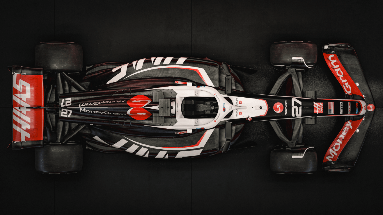 Every angle of Haas’s new livery for 2024