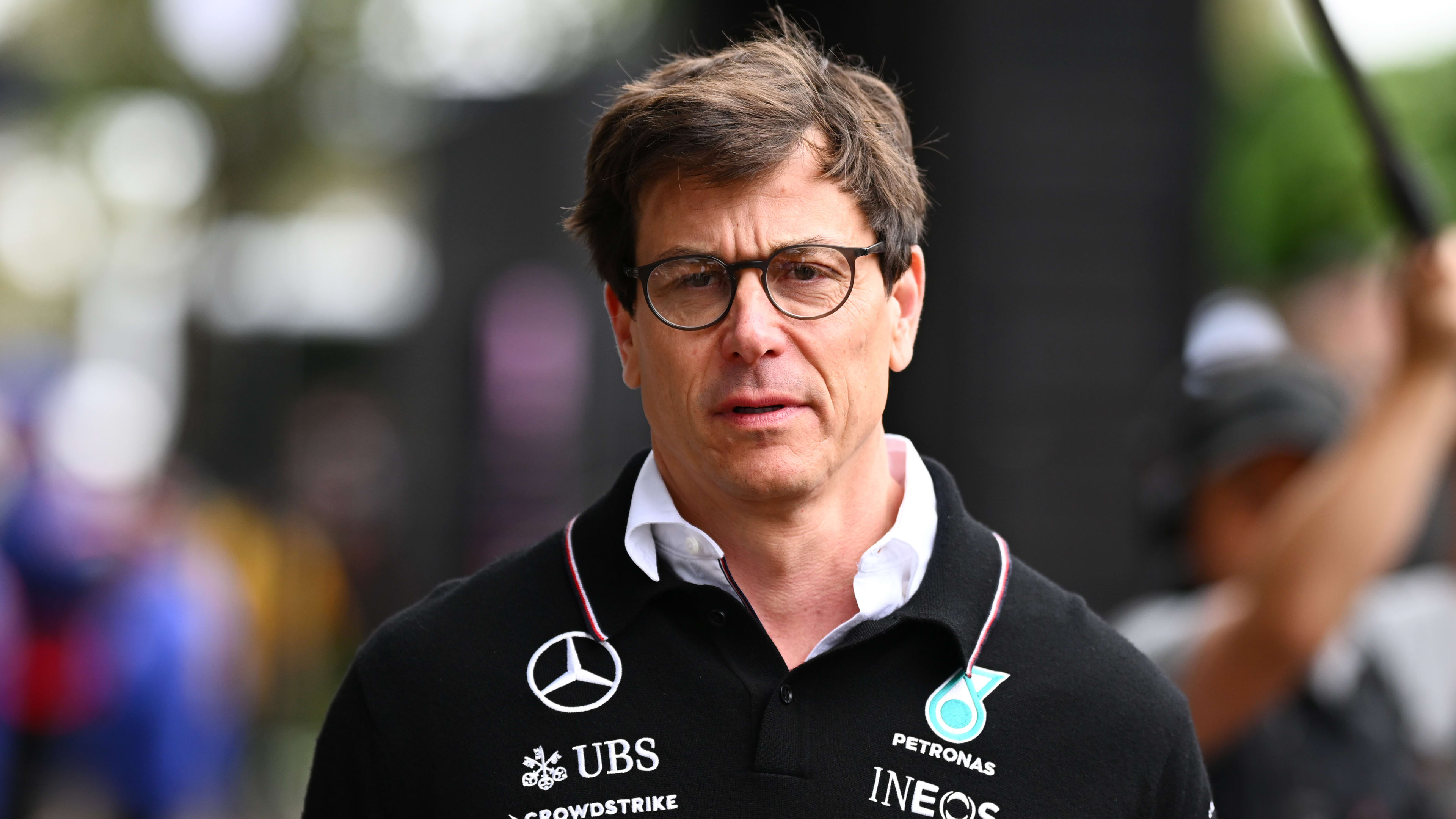 MELBOURNE, AUSTRALIA - MARCH 24: Mercedes GP Executive Director Toto Wolff walks in the Paddock