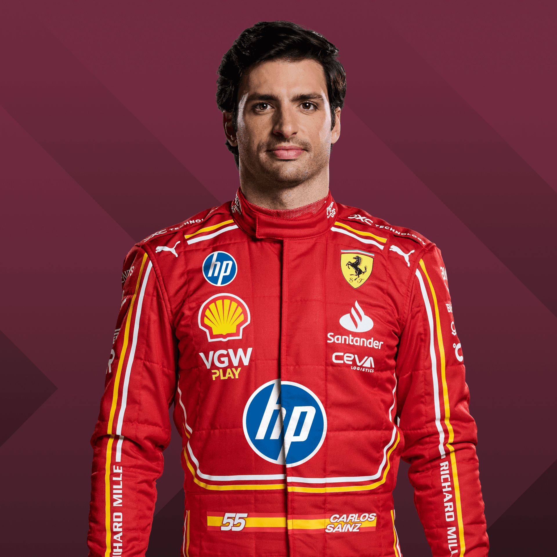 Carlos Sainz - F1 Driver for Ferrari